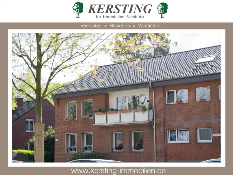 Krefeld-Bismarckviertel - Wohnung kaufen in Krefeld - Gut geschnittene 2 bis 3-Zimmer-Dachgeschoßwohnung im beliebten Krefelder Bismarckviertel!