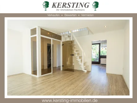 Krefeld - Bockum - Wohnung kaufen in Krefeld - KR-Bockum! Charmante Maisonettewohnung mit 2 Terrassen und Tiefgaragenstellplatz am Sollbrüggenpark!