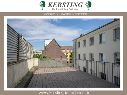 Krefeld City - Wohnung mieten in Krefeld - Krefeld City! Großzügige und lichtdurchflutete Wohnung mit großer Dachterrasse in zentraler Lage