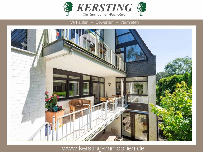 Krefeld - Verberg - Wohnung kaufen in Krefeld - Krefeld - Verberg! 190m² Wohnjuwel mit 2 Terrassen und Doppelgarage in beliebtester Wohnlage!