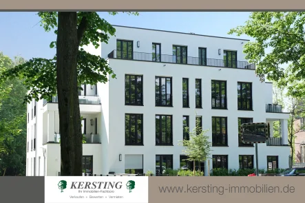 Krefeld Stadtwald - Wohnung mieten in Krefeld-Stadtwald - Krefeld Stadtwald - DIE Adresse! 56 m² exklusive Wohnfläche in Bestlage auf Wunsch mit TG-Stellplatz