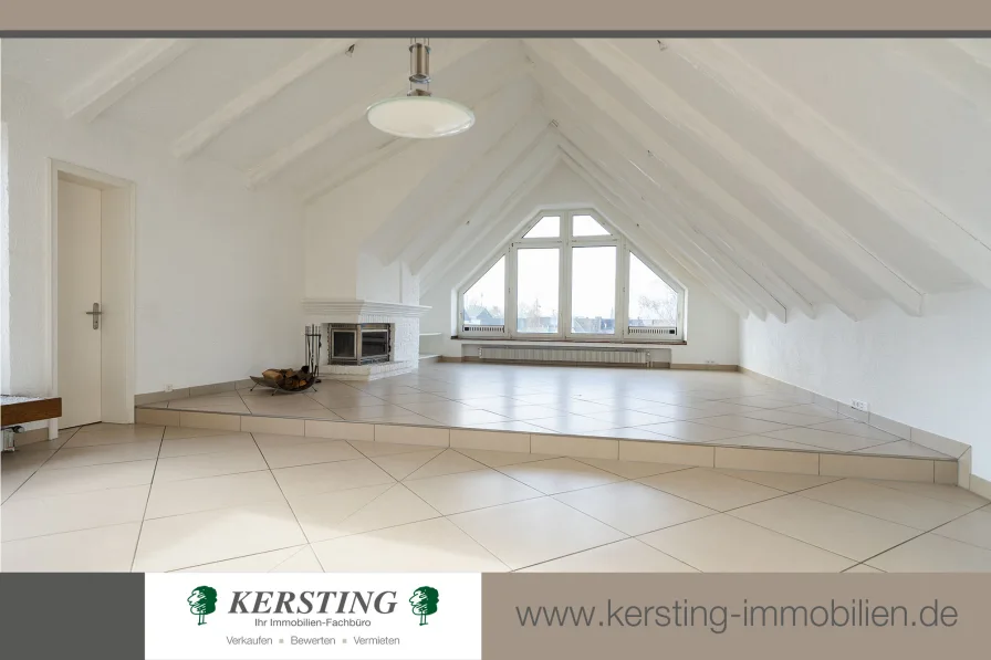 KR-Am Rande des Bismarckviertels - Wohnung kaufen in Krefeld - Am Rande des Bismarckviertels! 185m² Penthouse-Wohnung mit 90m² Dachterrasse und 2 TG-Stellplätzen!