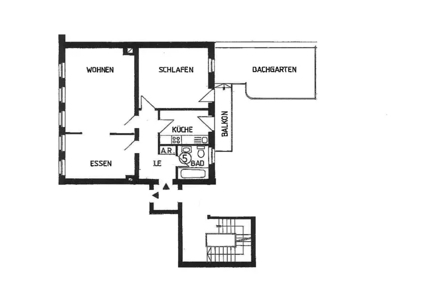 Grundriss Wohnung 