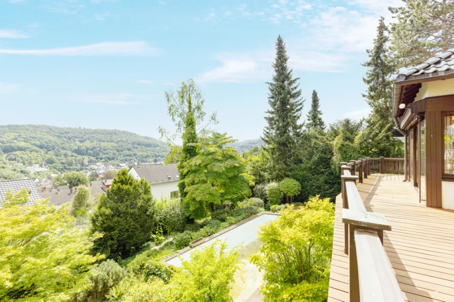 Balkon mit Fernblick