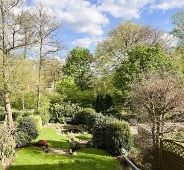 Blick in den Garten - Haus kaufen in Oberhausen - Ihr neues Zuhause!