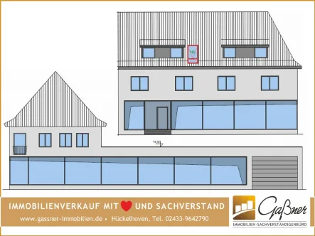  - Büro/Praxis mieten in Hückelhoven - Moderne Gewerbe-/Büro-/Praxisflächen in City-Lage von Hückelhoven