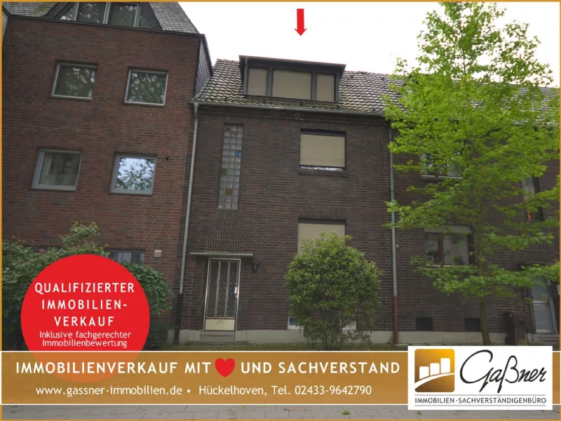  - Haus kaufen in Mönchengladbach - Modernisierungsbedürftiges Reihenmittelhaus in Mönchengladbach - Lürrip