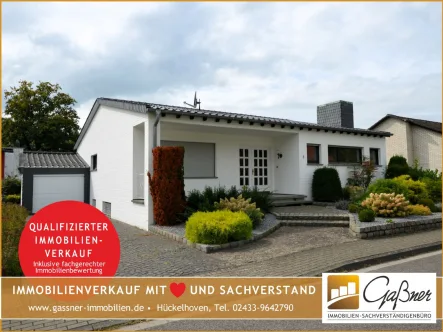  - Haus kaufen in Hückelhoven-Ratheim - Freistehender Bungalow in ruhiger Lage von Hückelhoven-Ratheim