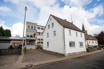 Außenansicht Straßenseite - Haus kaufen in Leimen - Das herrliche Wohnhaus der Schuhmacher