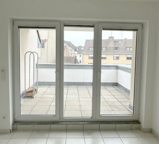 Zugang zur Dachterrasse