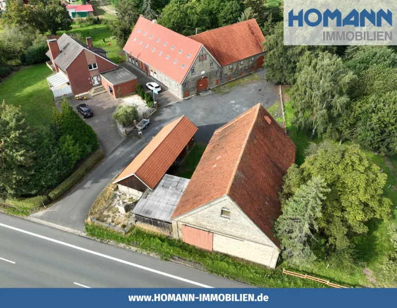  - Haus kaufen in Münster - Ländliches Anwesen mit viel Potenzial in außergewöhnlicher Lage von Münster!
