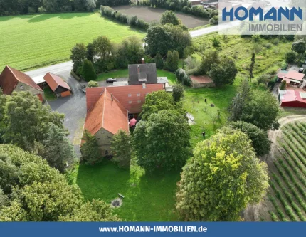  - Halle/Lager/Produktion kaufen in Münster - Ländliches Anwesen mit viel Potenzial in außergewöhnlicher Lage von Münster!