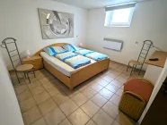 Schlafzimmer der Ferienwohnung