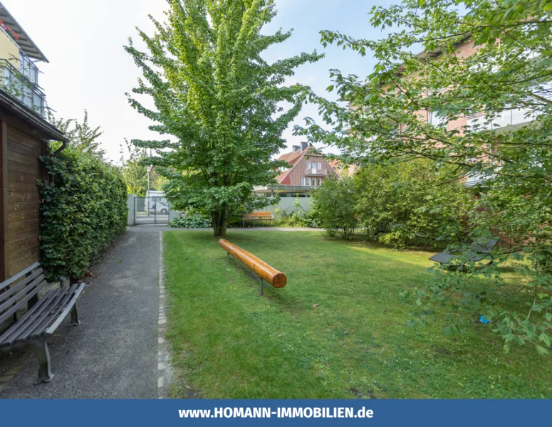 Titelbild - Wohnung kaufen in Münster - Vis à vis vom Kreuzviertel! Charmante Stadtwohnung mit Tiefgaragenstellplatz