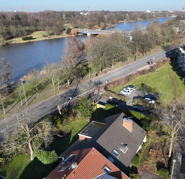 Luftbild - Blick auf den Aasee