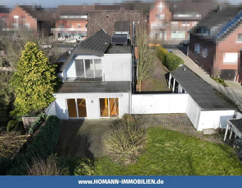  - Haus kaufen in Münster / Hiltrup - Modernes EFH mit großem Garten für die Eigennutzung + 3 Wohneinheiten zur Vermietung