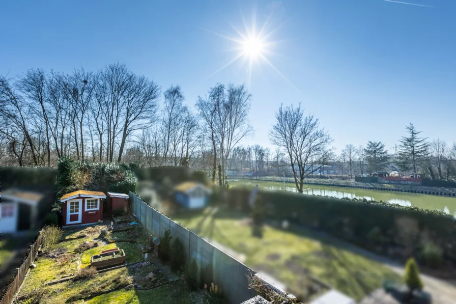 Blick vom Balkon 