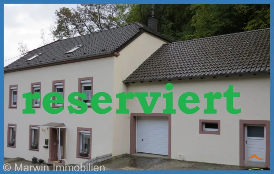 Front-reserviert - Haus kaufen in Bettingen - Bettingen // Großes Wohnhaus mit großer Garage