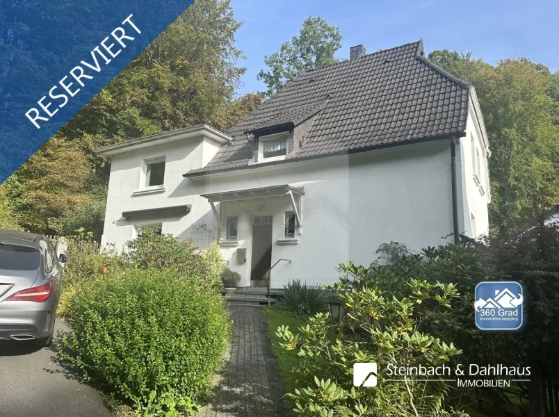 RESERVIERT - Haus kaufen in Schalksmühle - RESERVIERT Schalksmühle - Klagebach - gemütliches Einfamilienhaus auf großem Grundstück