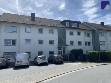 Ansicht - Wohnung mieten in Lüdenscheid Wettringhof - Lüdenscheid-Wettringhof: Attraktive 4-Zimmer-Wohnung mit 2 Bädern, 2 Balkonen + kleinem Garten