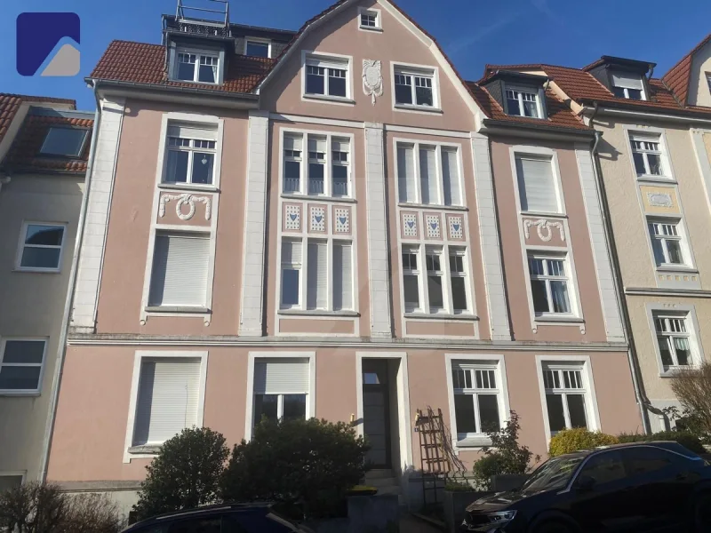 Ansicht - Wohnung mieten in Lüdenscheid - Lüdenscheid: Charmante 2-Zimmer-Altbau-Wohnung mit Terrasse in bester Wohnlage "Im Hasley"