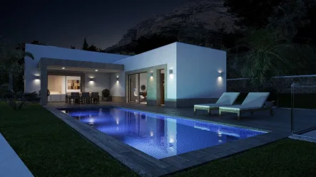  - Haus kaufen in Denia - Spanien, Costa Blanca: Casa Diana, Freistehendes Einfamilienhaus mit Pool (Neubau-direkt vom Architekten)