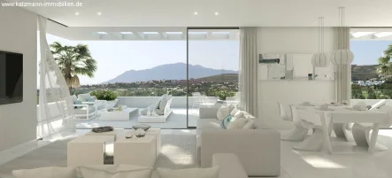  - Wohnung kaufen in Estepona - Cataleya - 40 Luxus-Apartments und Penthouses in der besten Gegend der New Golden Mile an der Costa del Sol (Neubau-direkt vom Bauräger) 