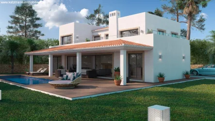  - Haus kaufen in Moraira - Spanien, Costa Blanca, Casa Rebeca, Freistehendes Einfamilienhaus mit Pool 