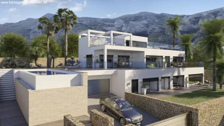  - Haus kaufen in Denia - Spanien, Costa Blanca, Villa PATRICIA, Freistehende Luxusvilla mit Pool  zu verkaufen (Neubau)