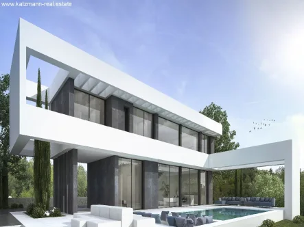 Neubau Villa mit Pool in Benitachell 297 (1).jpg - Haus kaufen in Benitachell - Spanien, Costa Blanca, Schicke Neubau-Villa auf zwei Ebenen mit Pool und grossen Terrassen zu verkaufen