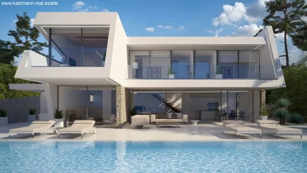 Bild4 - Haus kaufen in Moraira - Spanien, Costa Blanca, Moderne Neubau-Villa "Nika" mit Meer- und Panoramablick zu verkaufen
