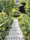 Treppe zum Garten