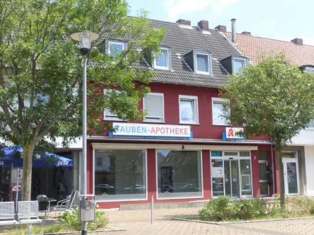 Ansicht vom Markt Königsborn - Zinshaus/Renditeobjekt kaufen in Unna-Königsborn - Gepflegtes Wohn-u. Geschäftshaus in Unna-Königsborn