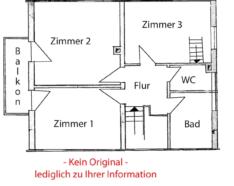 Grundriss Obergeschoss