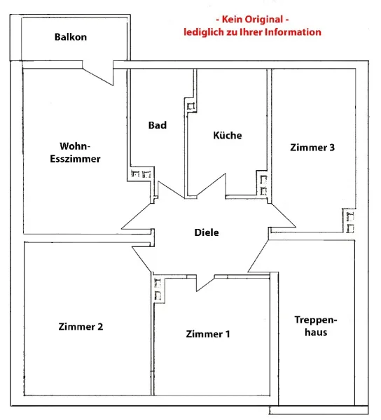 Grundriss 1.Obergeschoss