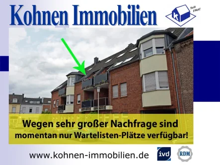  - Wohnung mieten in Nettetal - Charmante Maisonettewohnung mit Balkon in beliebter, ruhiger Citylage von 41334 Nettetal-Lobberich