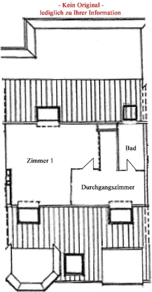 Grundriss Spitzboden