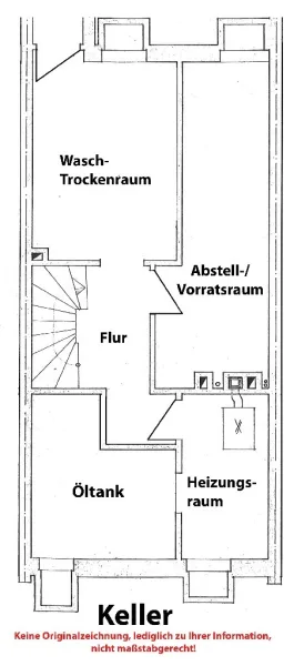 Grundriss Keller