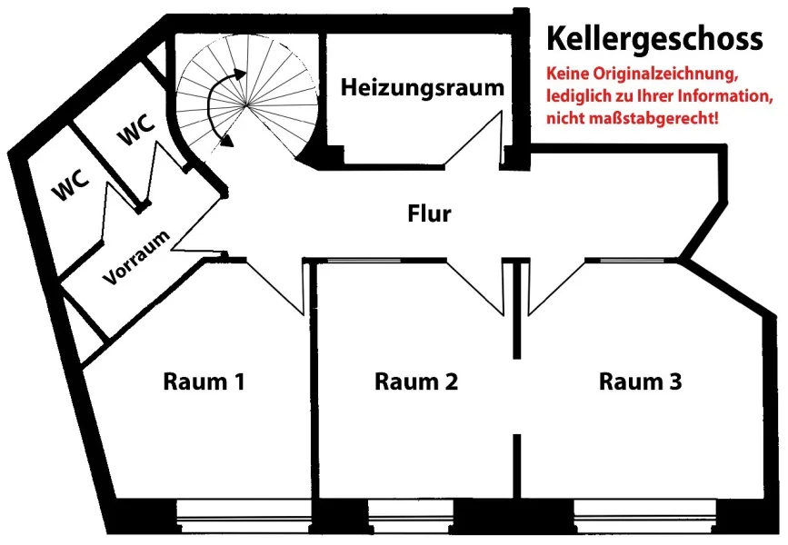 Grundriss Kellergeschoss