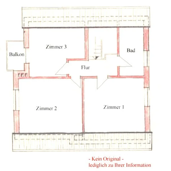 Grundriss Dachgeschoss