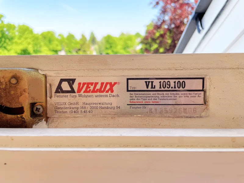 Velux-Dachflächenfenster