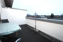 ...auf ihre Dachterrasse