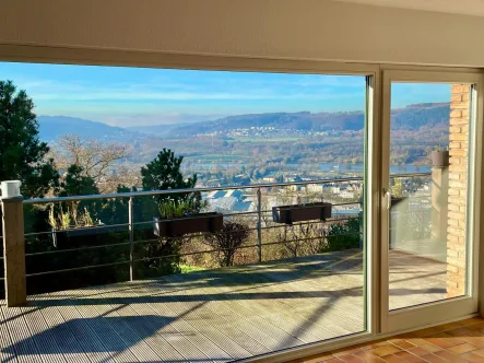 Panorama-Weitblick Süd-West - Haus mieten in Konz - Panorama-Weitblick - Haus mit 7 Zimmern und Garten im Höhenstadtteil Konz-Roscheid frei ab 01.01.2025