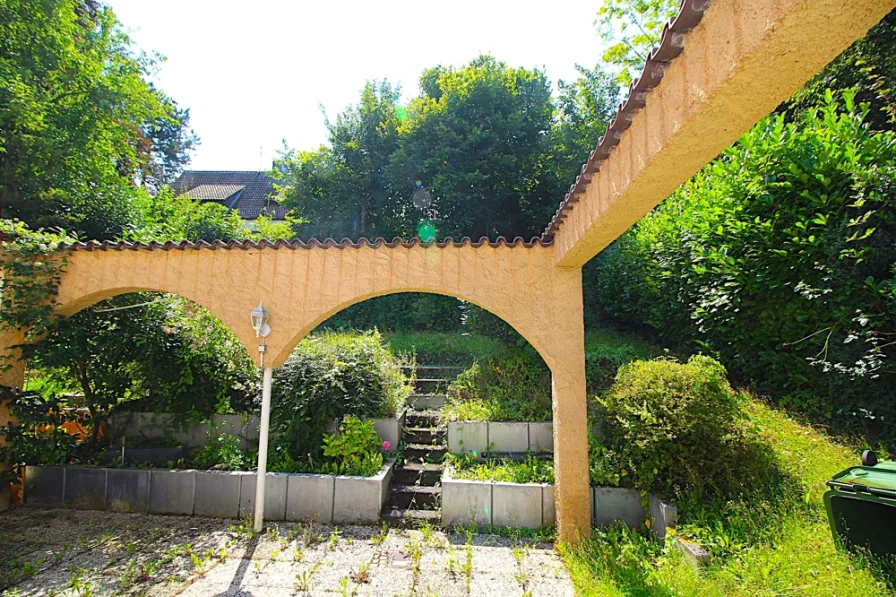 Terrasse-Garten