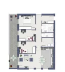 Grundriss Wohnung 4