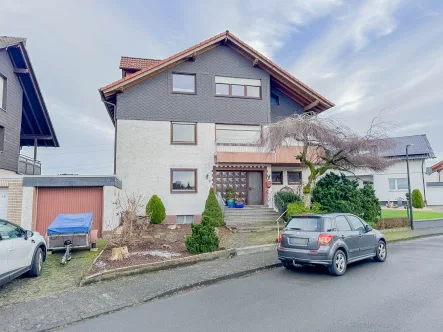 Ansicht - Haus kaufen in Ense - Großzügiges Wohnhaus („Mehrgenerationenhaus“) mit toller Aussicht in ruhiger Lage von Ense-Höingen