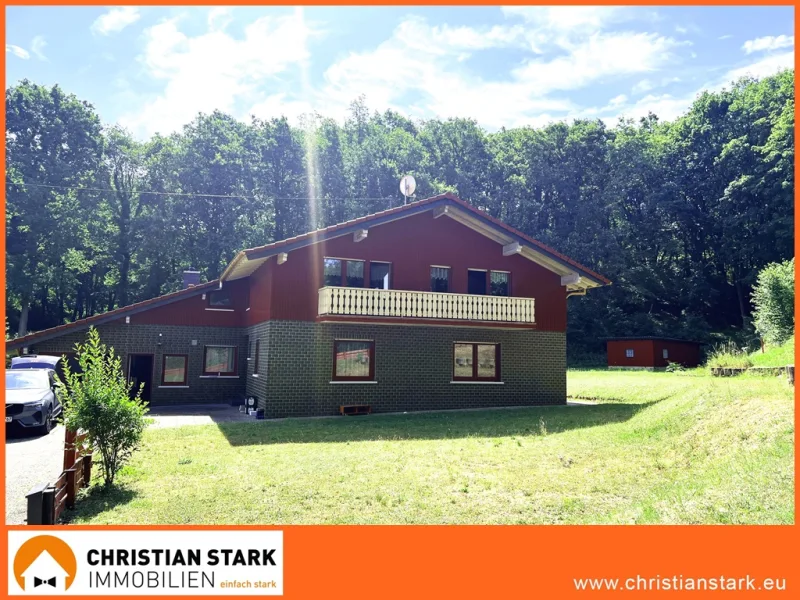 Titel  - Haus kaufen in Staudernheim - VERKAUFT!!! Großzügiges Landhaus mit 266 m² Wfl. , ruhige Waldrandlage und 1893 m² Grundstück.