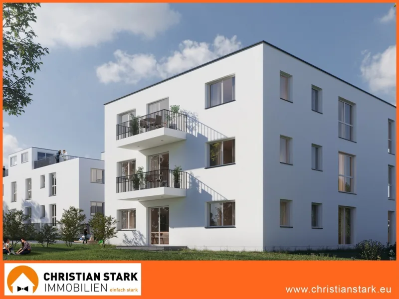 Seitenansicht - Wohnung kaufen in Bad kreuznach - Provisionsfrei kaufen, fast ohne Energiekosten wohnen: luxuriöse 2- Zimmerwohnungen. 