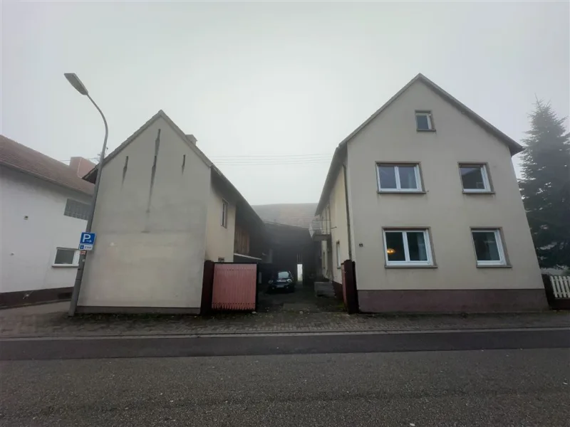 Tanis-Immobilien-Herxheim-07 - Haus kaufen in Herxheimweyher b Landau, Pfalz - Ehemaliges bäuerliches Anwesen mit Nebengebäude.