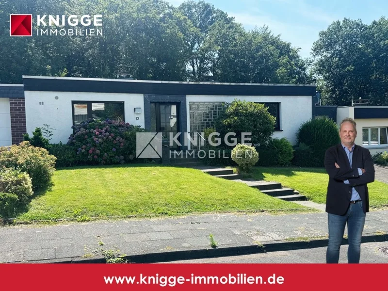 Titelbild  - Haus mieten in Bergisch Gladbach - +++ 3148 - Bungalow mit viel Platz und Garage in ruhiger Lage von Herkenrath +++